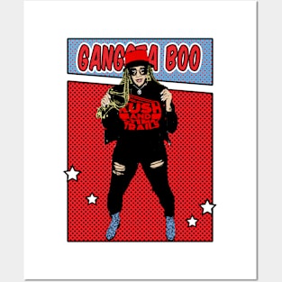 Gangsta boo Comic Style Posters and Art